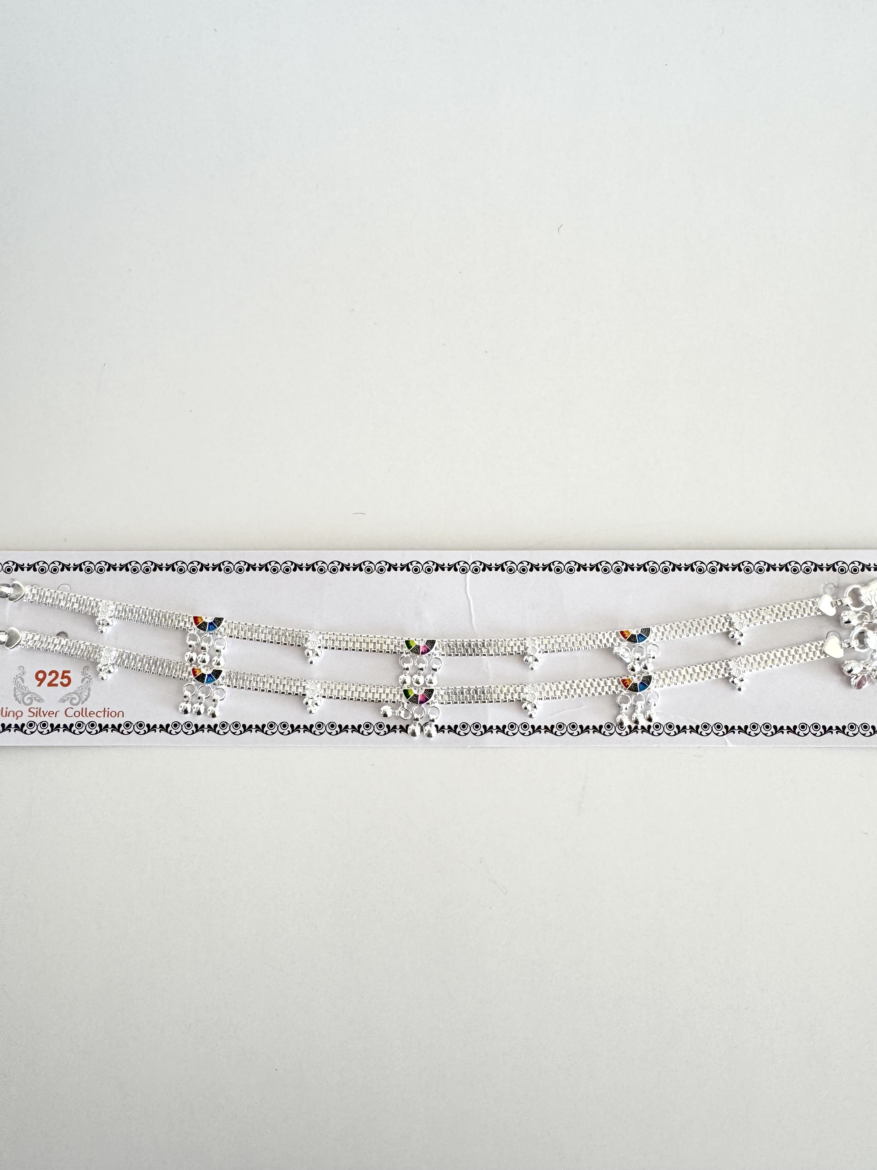 Heavy anklets silver hotsell